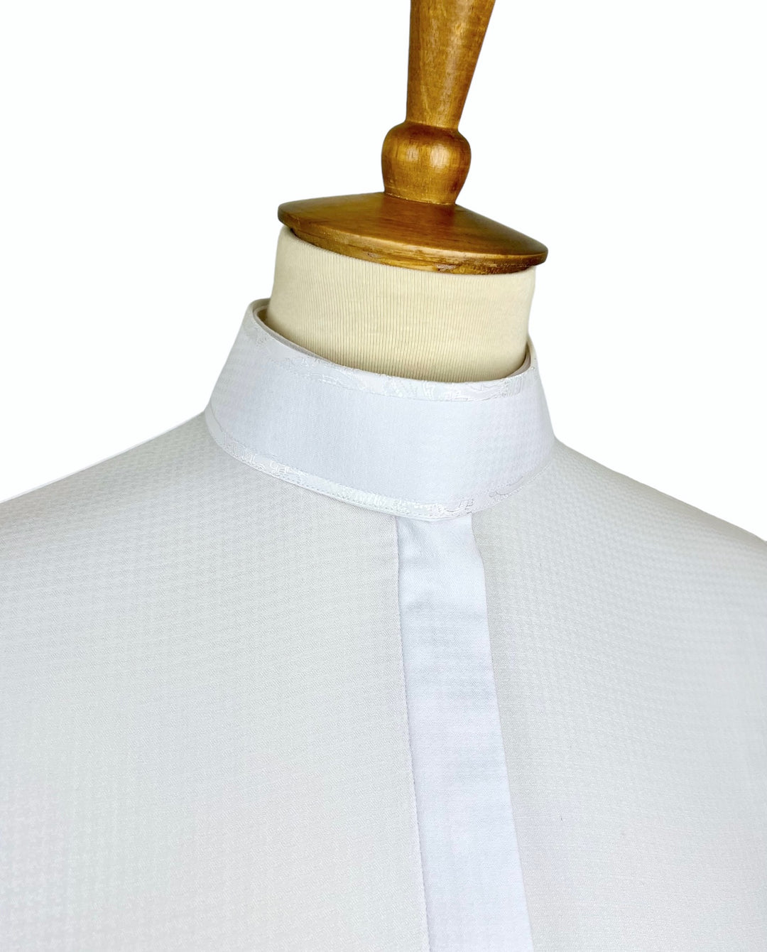 White Paisley Trim Equitation Collar (BBY-27)