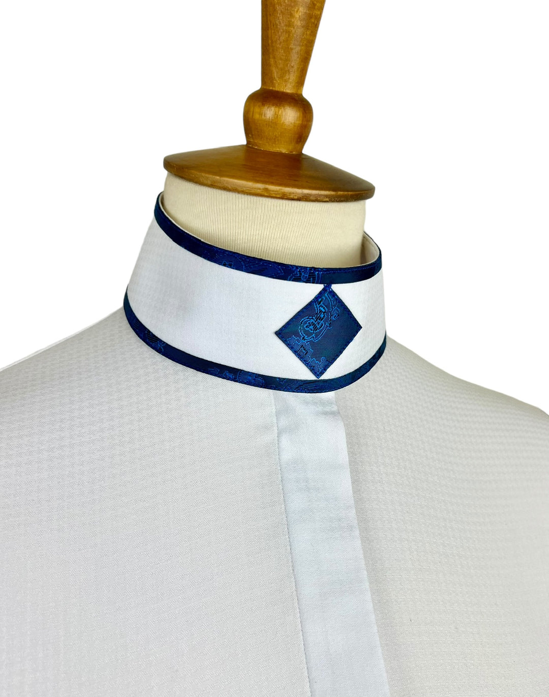 Blue Paisley Diamond with Trim Collar (BBY-18)