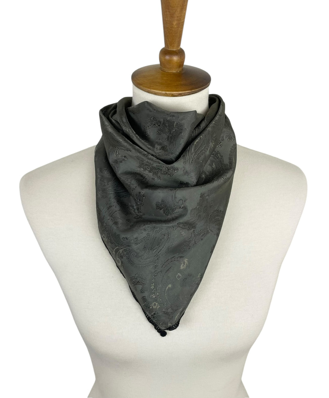 Taupe Paisley Scarf