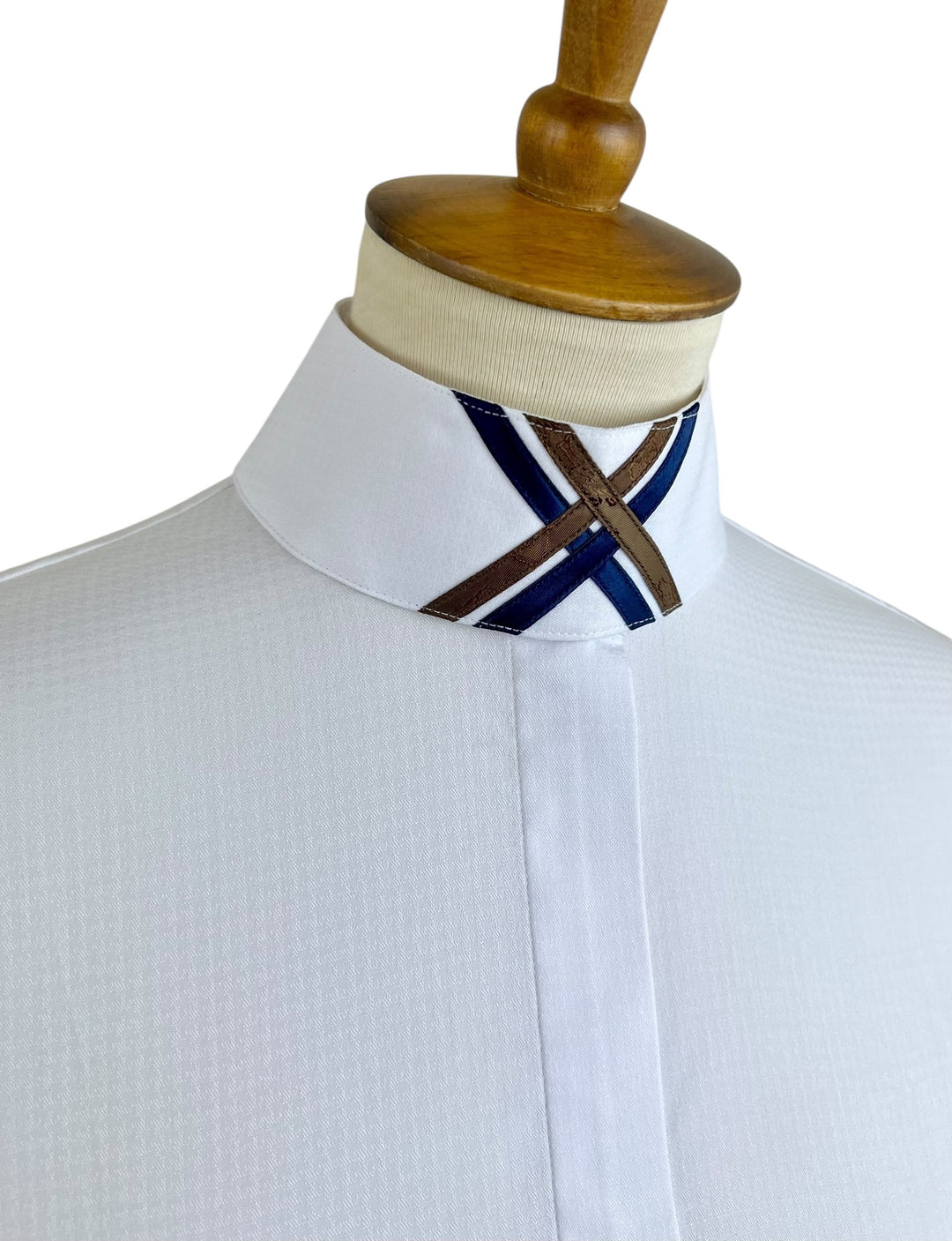 Navy & Brown X Collar (BBY-59)