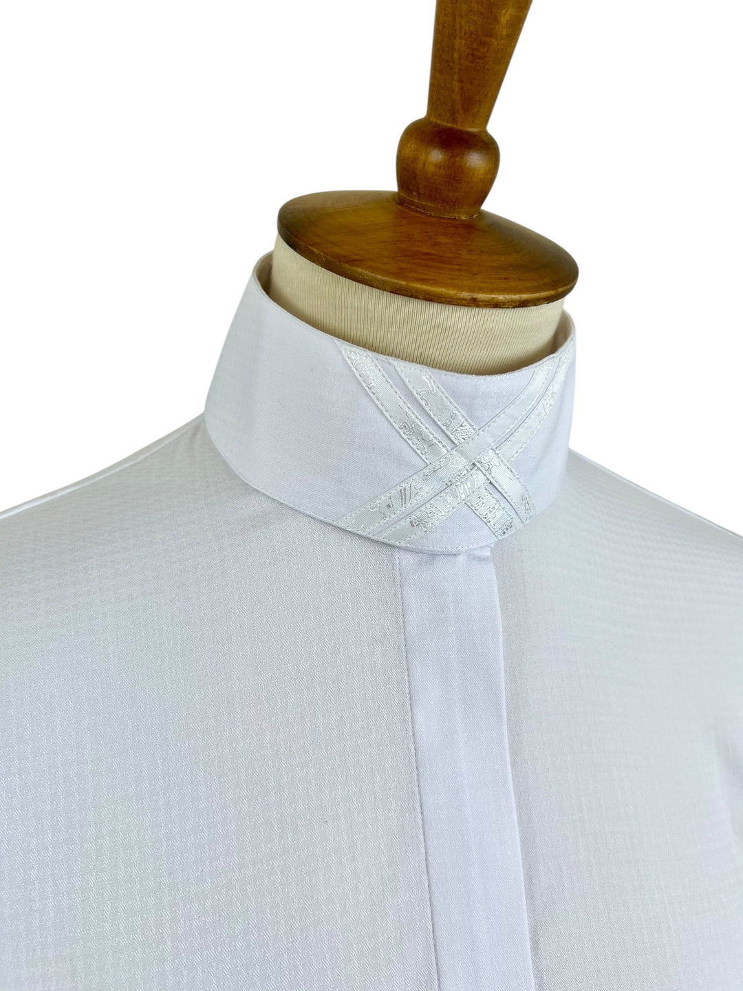 White Paisley X Equitation Collar (BBY-61)