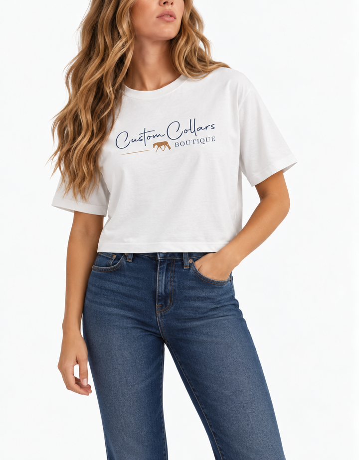 CCB Boxy Tee (White)