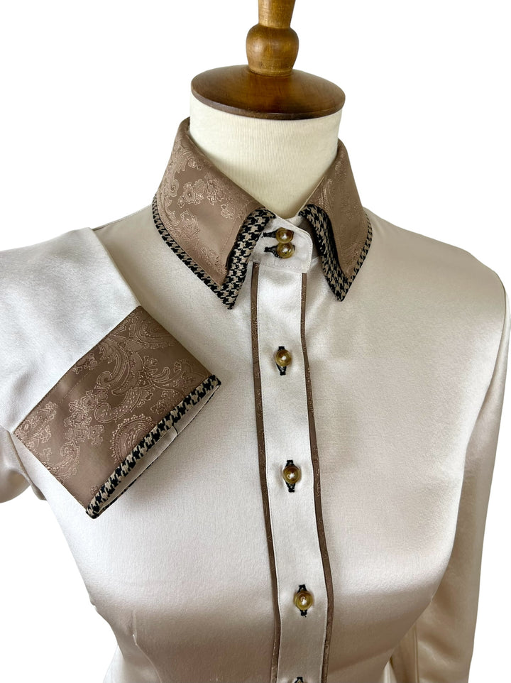 The Adele Halter Vest & Shirt Set