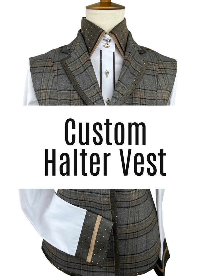 Halter Vests: Custom