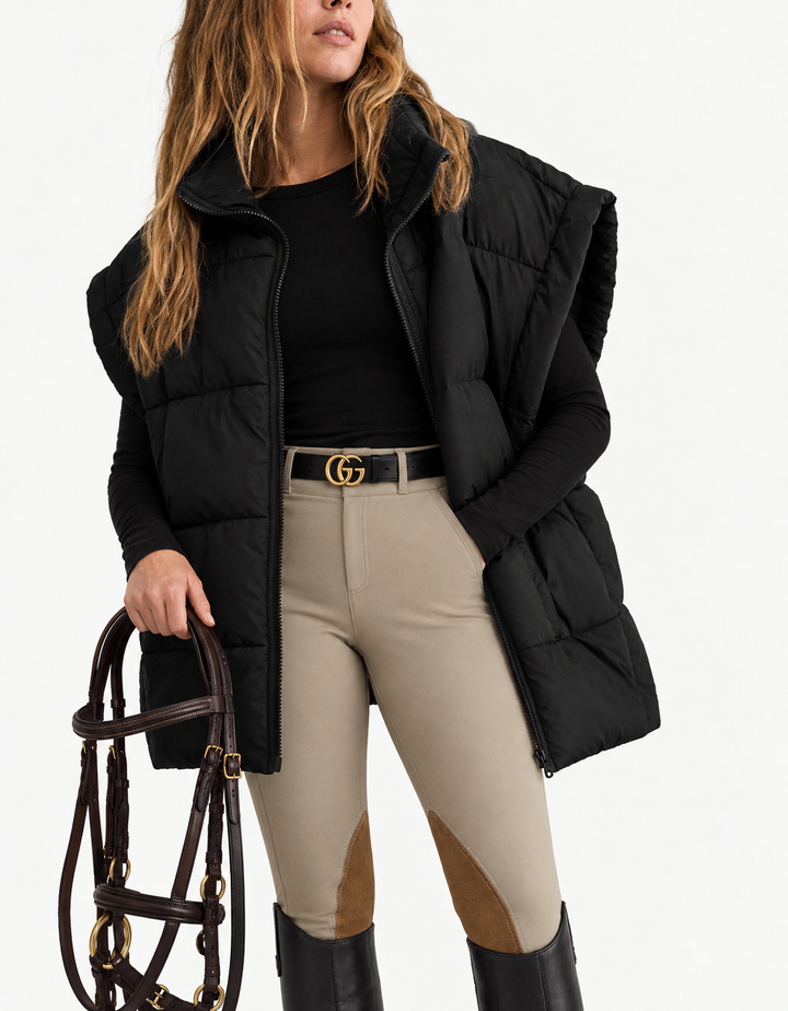 CCB Long Vest (Black)