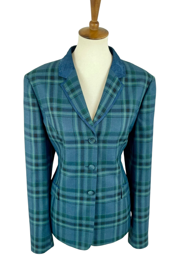 Green Plaid Hunt Coat (Size 16) - Ref. 250