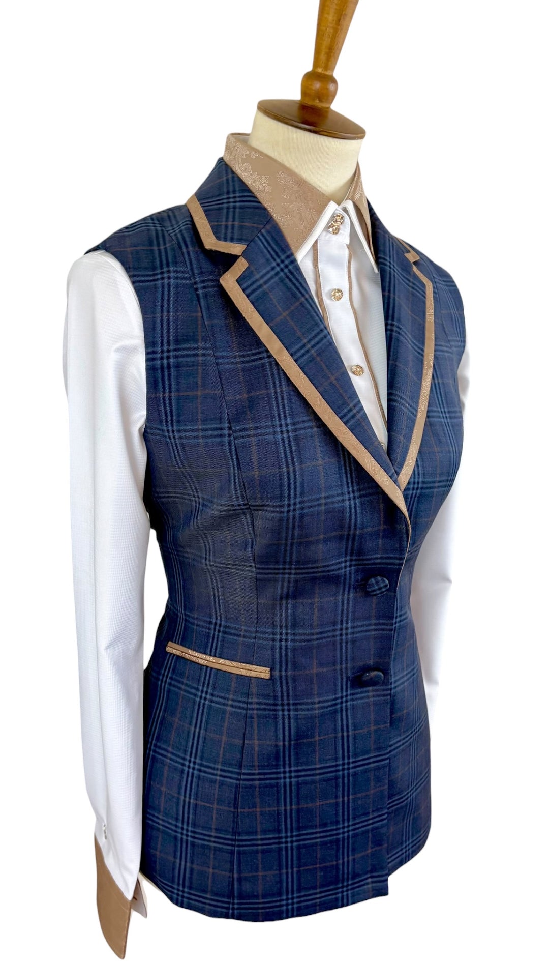 The Sheryl Halter Vest