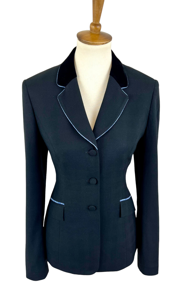 Black & Blue Show Coat (Size 4)