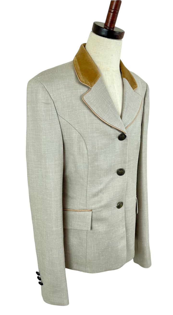 Youth Gray & Camel Show Coat
