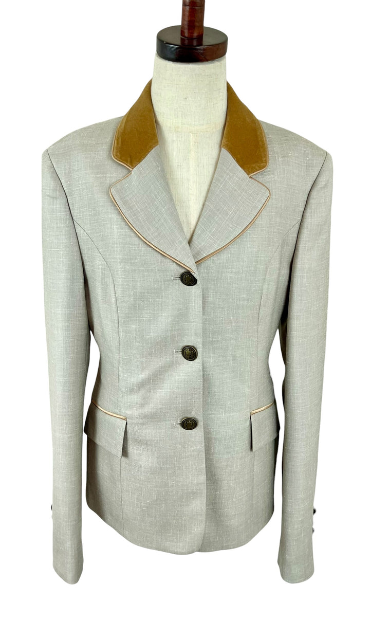 Youth Gray & Camel Show Coat