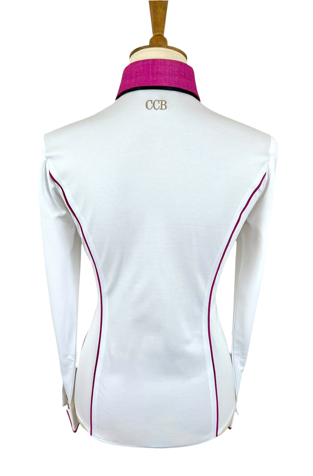 White & Pink Western Shirt (Size 32)