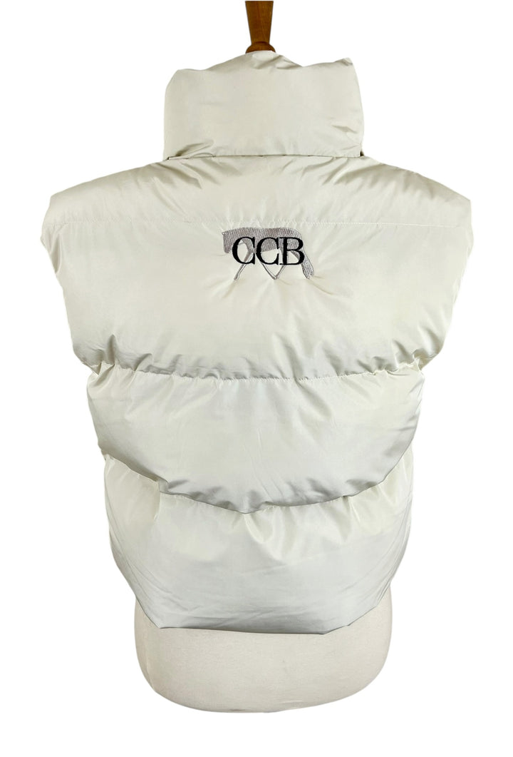 CCB Cropped Vest (Cream)