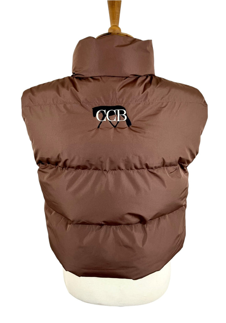 CCB Cropped Vest (Brown)