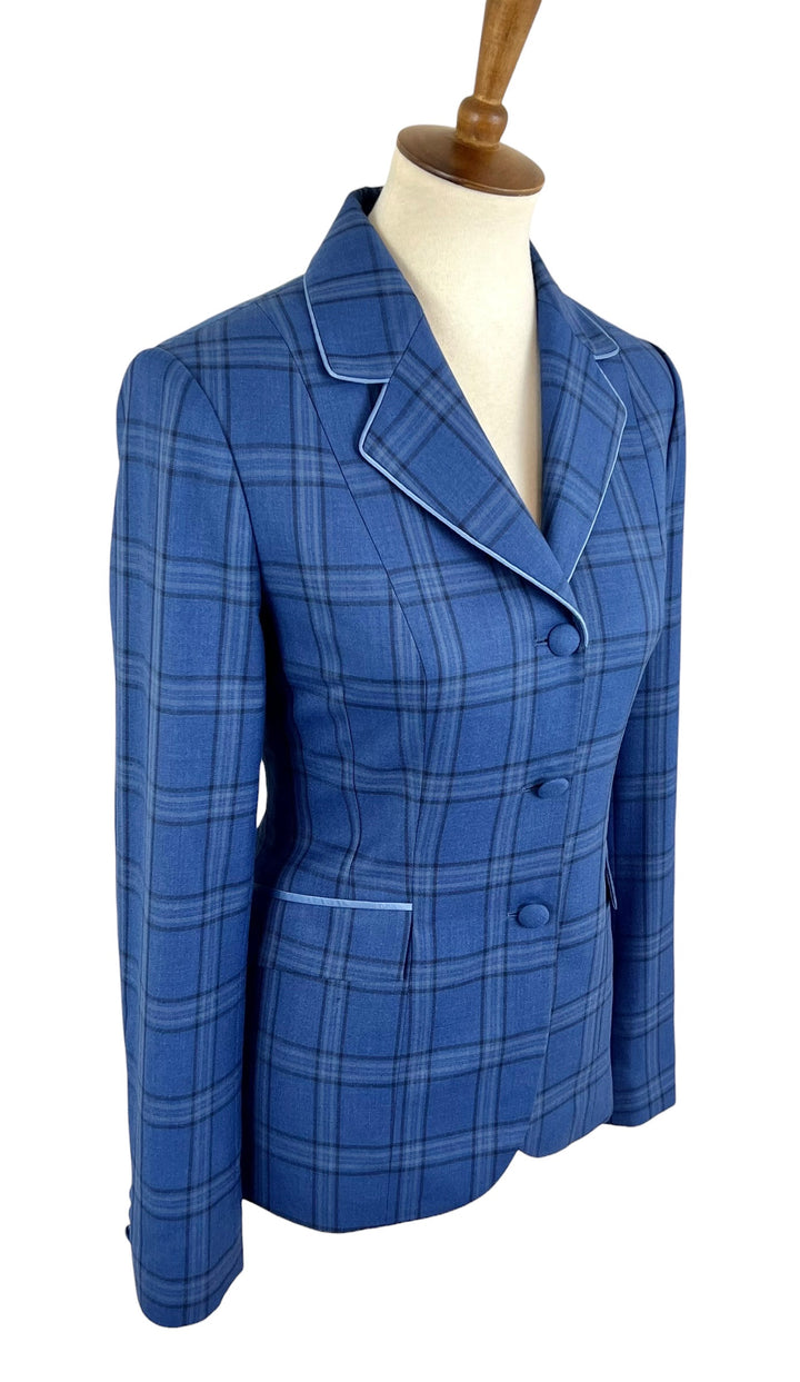 Blue Plaid Hunt Coat (Size 6/8) - Ref. 291