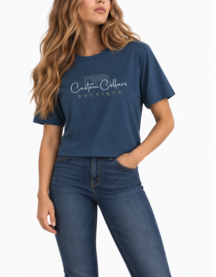 CCB Boxy Tee (Blue)