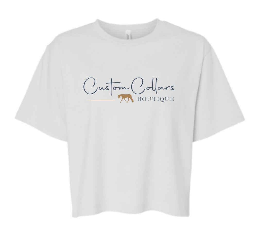 CCB Boxy Tee (White)