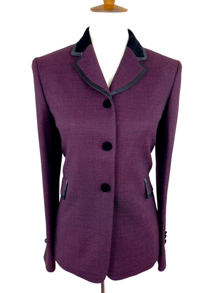 Maroon Show Coat (Size 6/8)