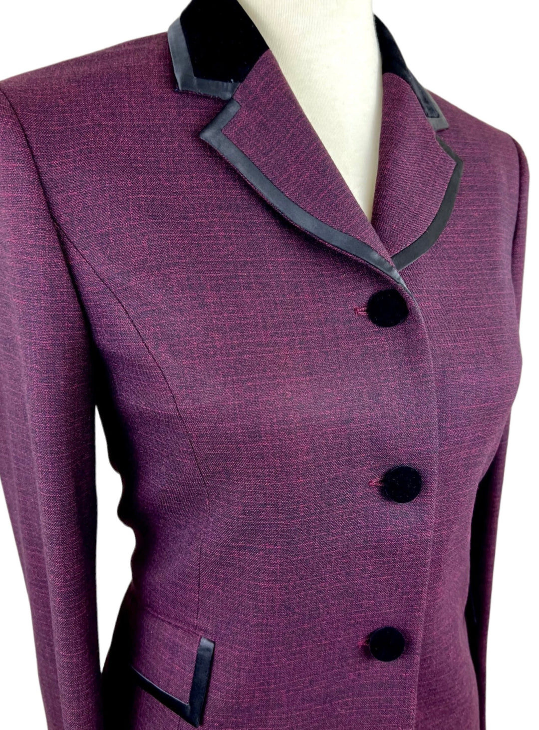 Maroon Show Coat (Size 6/8)