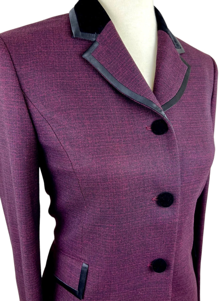 Maroon Show Coat (Size 6/8)