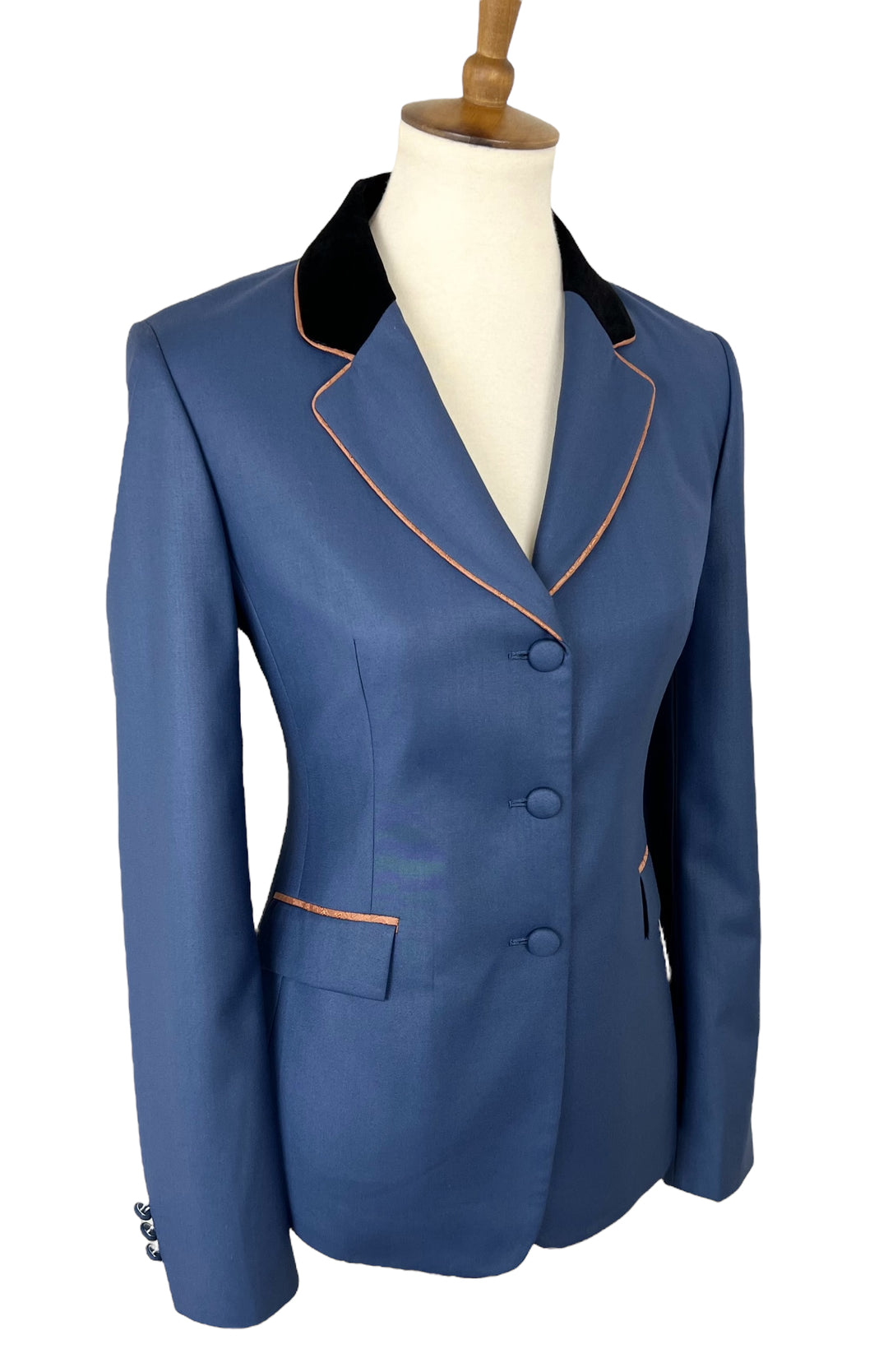 Steel Blue Show Coat (Size 4)