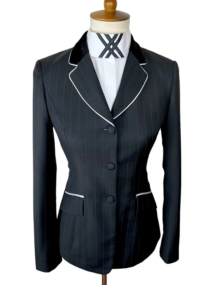Black & Silver Hunt Coat with Matching Shirt