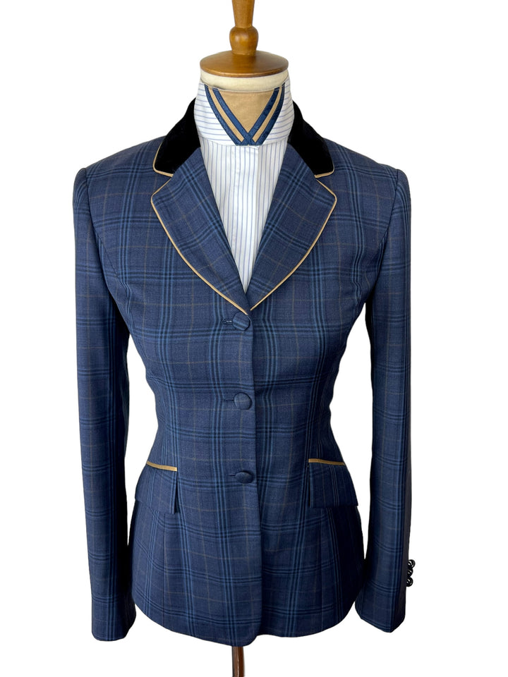 Blue Plaid Hunt Coat & Matching Shirt