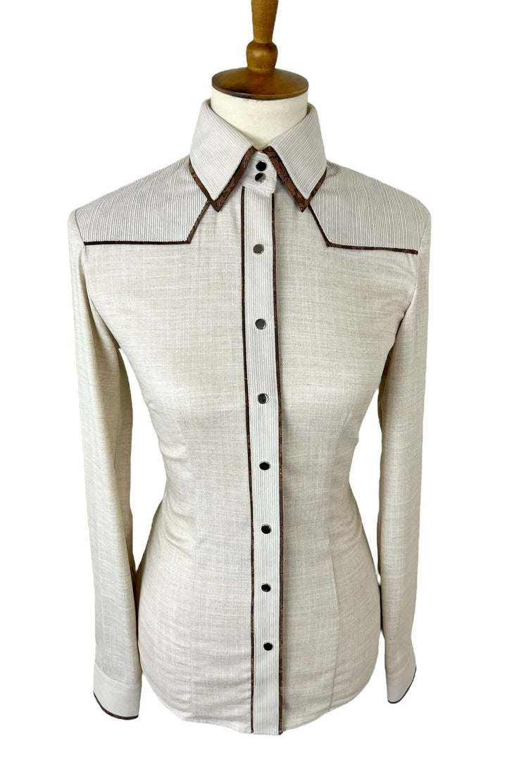 The Delta Western Shirt (Size 38) + Scarf - Ref. 256
