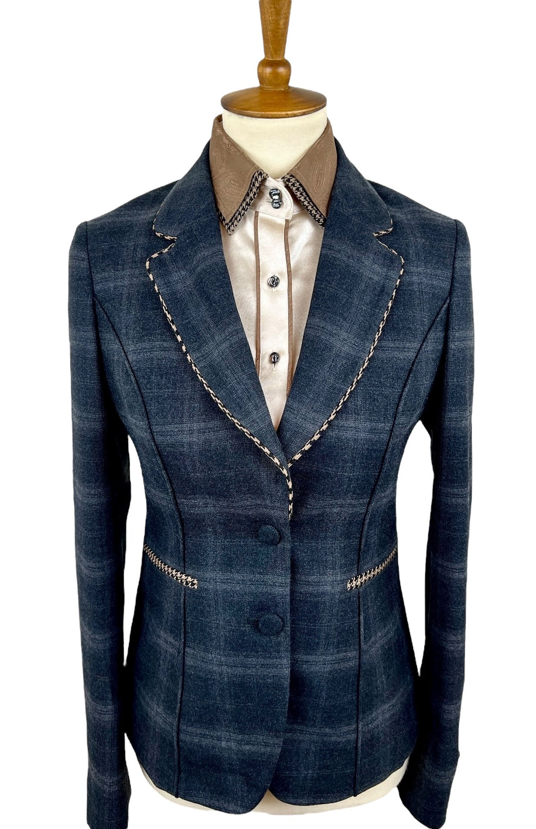 The Angie Halter Jacket Custom Collars Boutique The Angie Halter Jacket Custom Collars Boutique