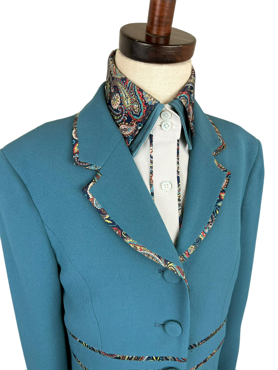 Youth Teal SMS Suit + Western Shirt - Ref. 165