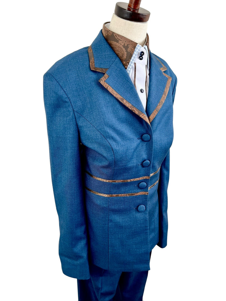 Youth Blue Showmanship Suit - Ref. 259