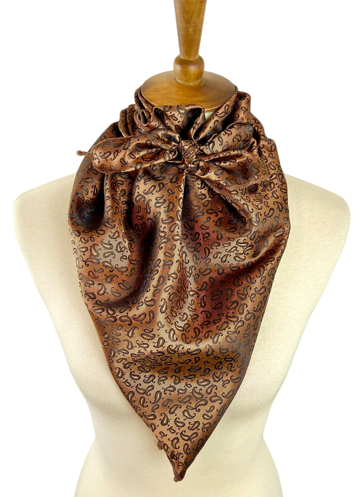 Brown Paisley Scarf (Style 2)