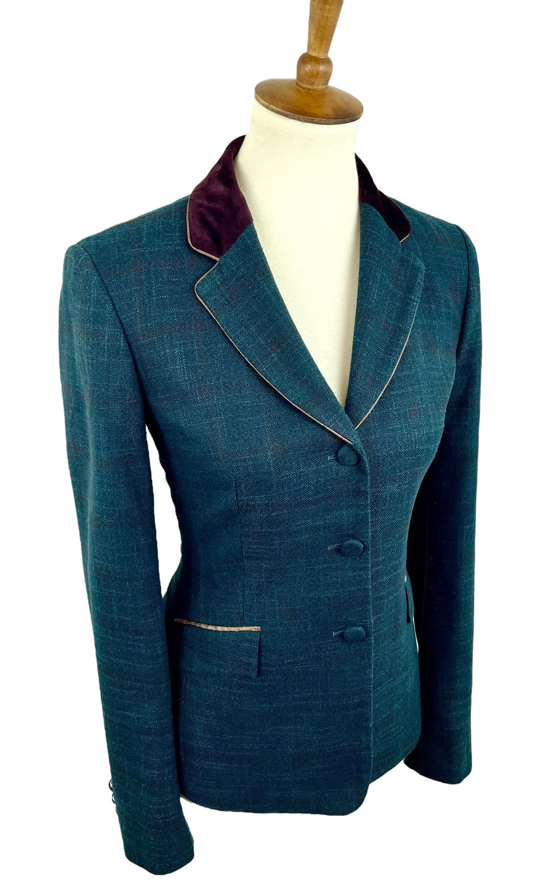 Dark Green Hatch Hunt Coat (Size 2/4) - Ref. 213