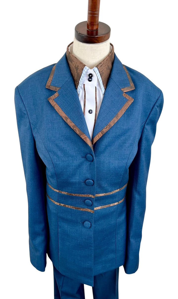 Youth Blue Showmanship Suit - Ref. 259