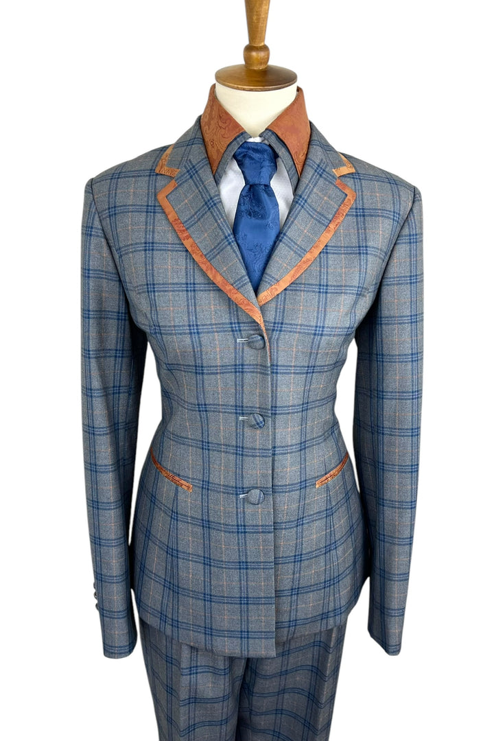 Showmanship Suit (Size 8) + Matching Shirt & Tie/Scarf - Ref. 176