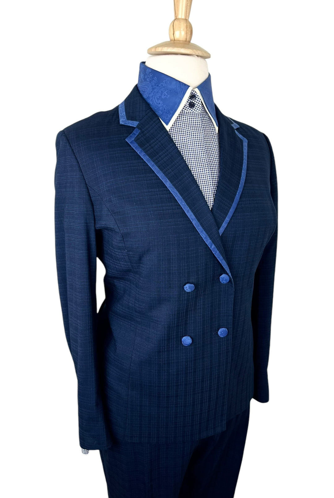 Navy Showmanship Suit + Western Shirt - Ref. 158