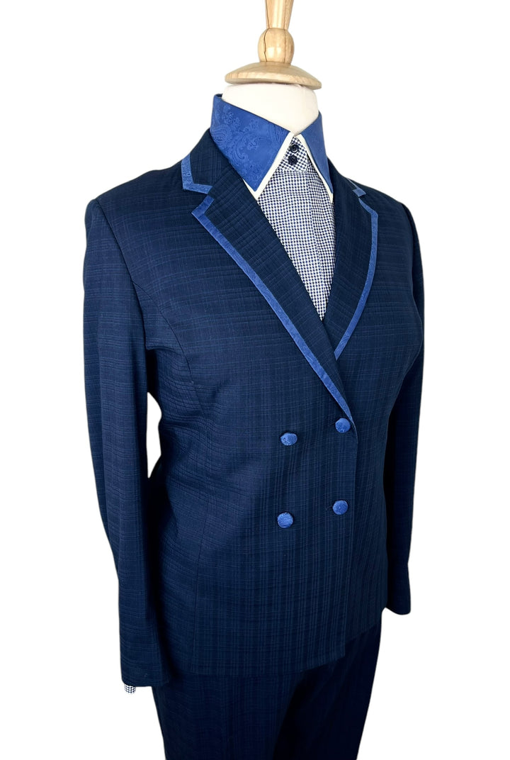 Navy Showmanship Suit + Western Shirt - Ref. 158