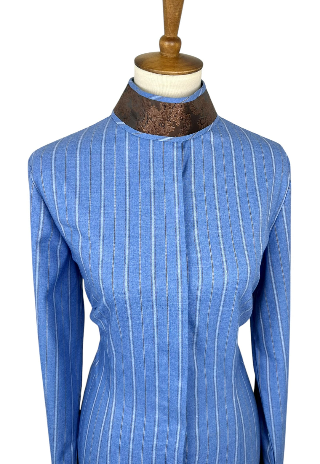 Blue Hunt Shirt w/ Stripes (Size 40) + 3 Collars - Ref. 175