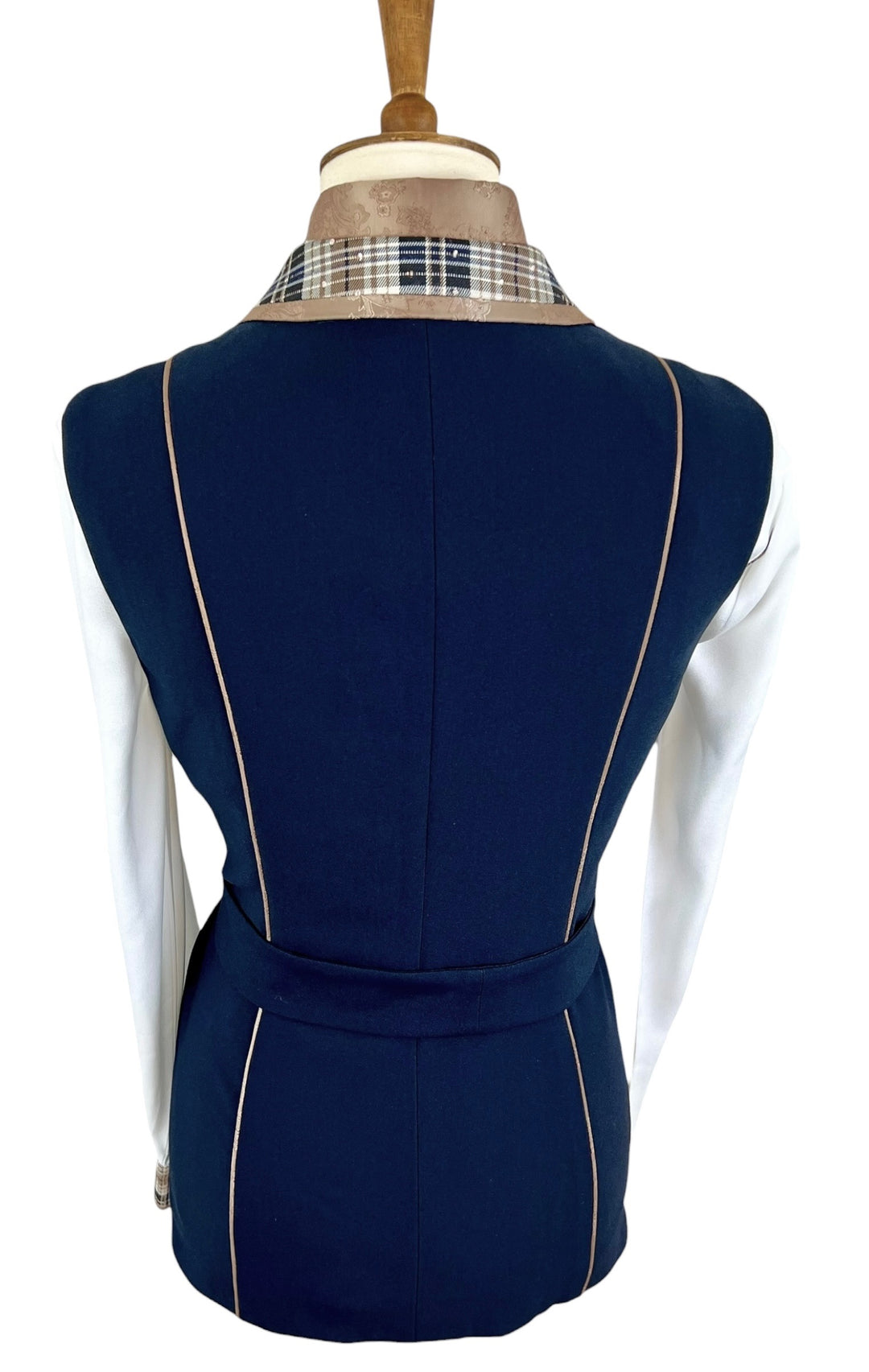 Navy Halter Vest (Size 8)