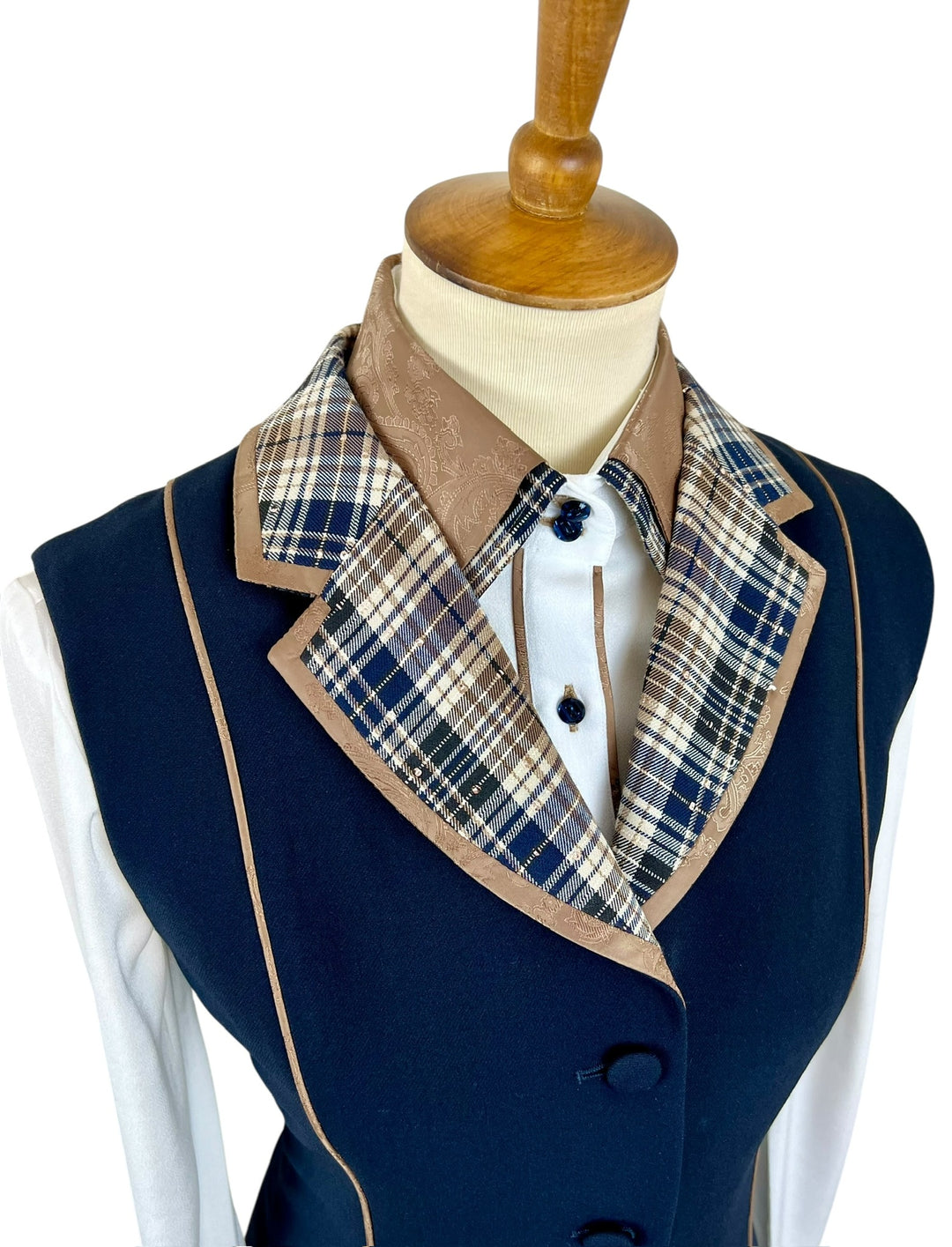 Navy Halter Vest (Size 8)