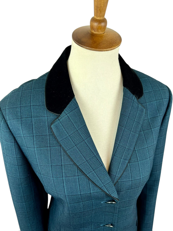 Green w/ Black Hunt Coat (Size 12) - Ref. 220