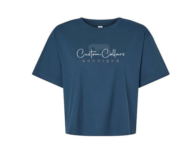 CCB Boxy Tee (Blue)