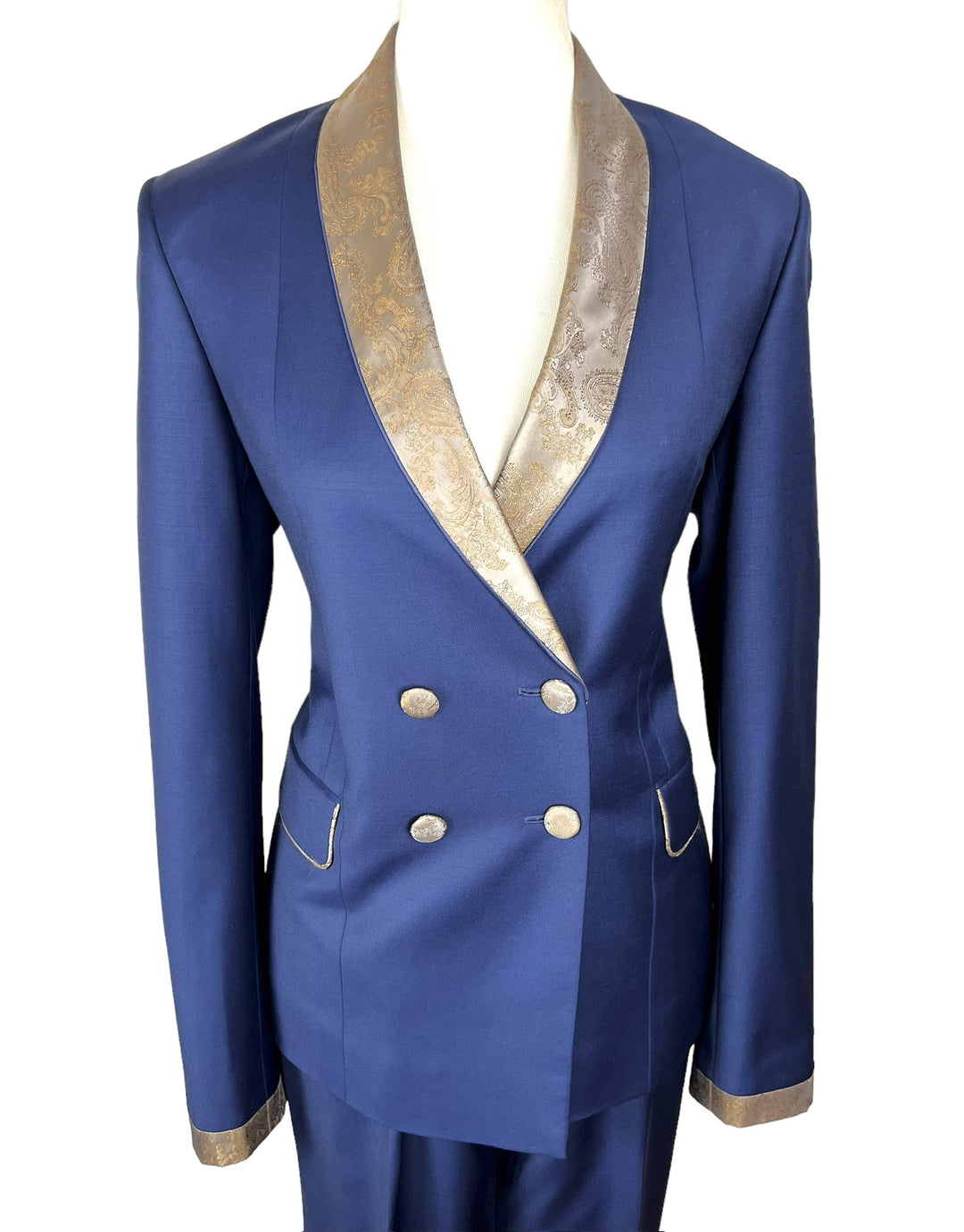 Blue & Gold Showmanship Suit (Size 8/10)