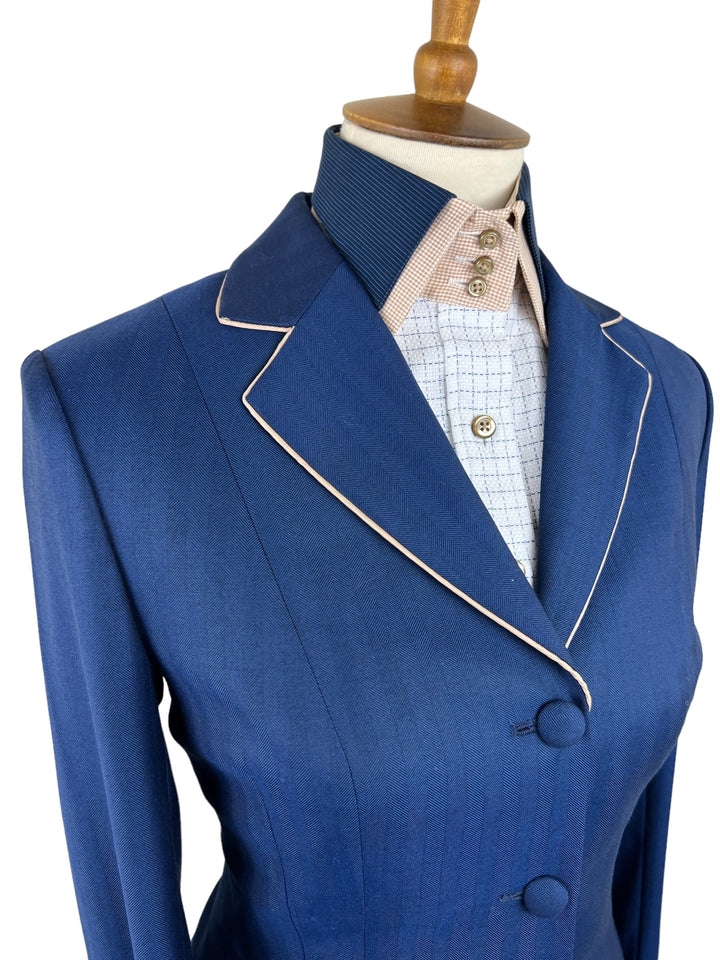 Navy Showmanship Suit with French Tan Accents & Matching Shirt